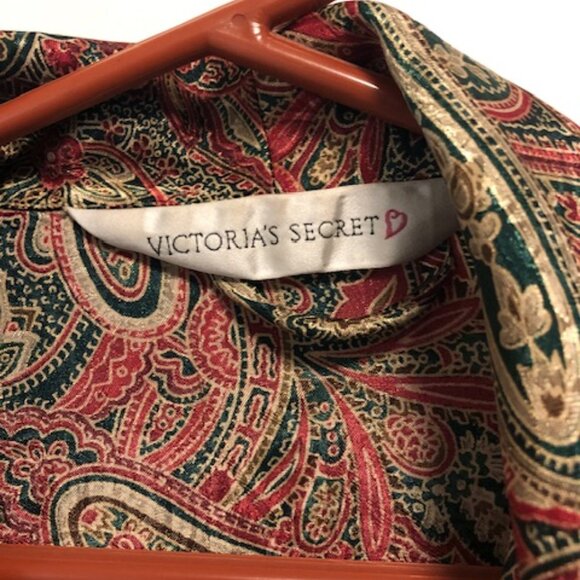 Victoria Secret Paisley Robe - Picture 3 of 4